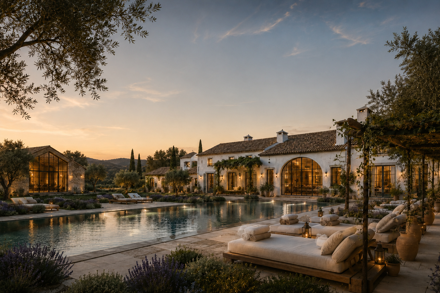 Quinta do Sossego — a refined countryside retreat in Portugal at golden hour